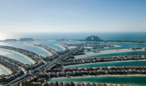 Aerial View of Palm Jumeirah 